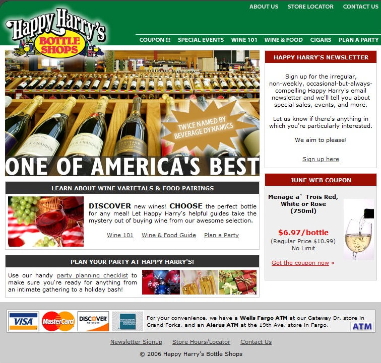 Happy Harry's Bottle Shops